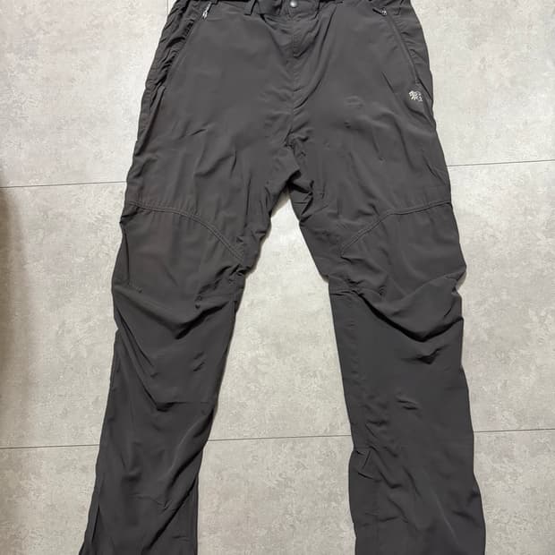 코오롱 웨이스트 벨티드  빈티지 트래킹 팬츠  34인치 