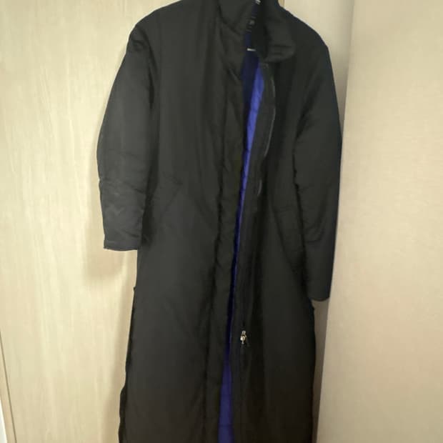 아르마니 neve 롱패딩