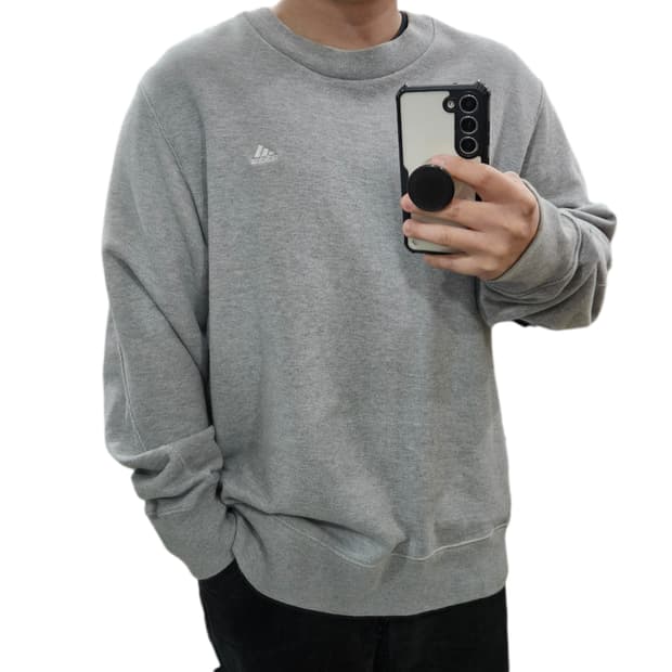 아디다스 그레이 맨투맨 2XL 110