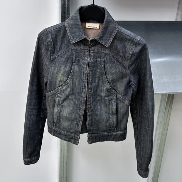 dkny hook denim jacket