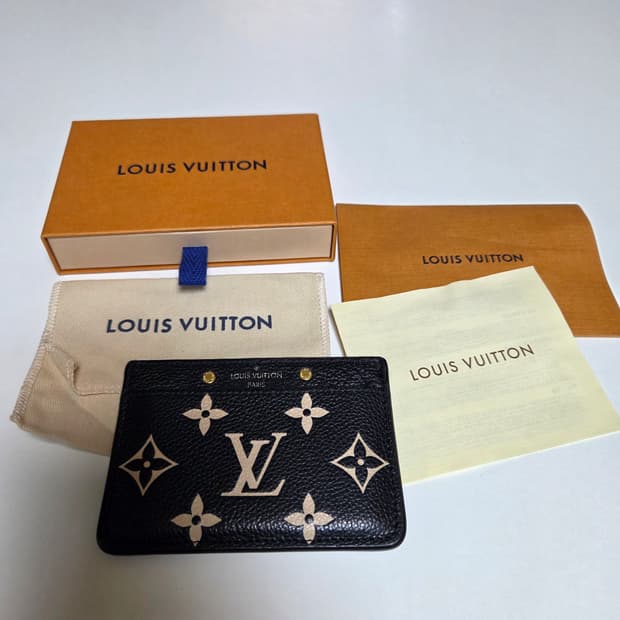 (풀구성) 루이비통 앙프렝뜨 카드지갑