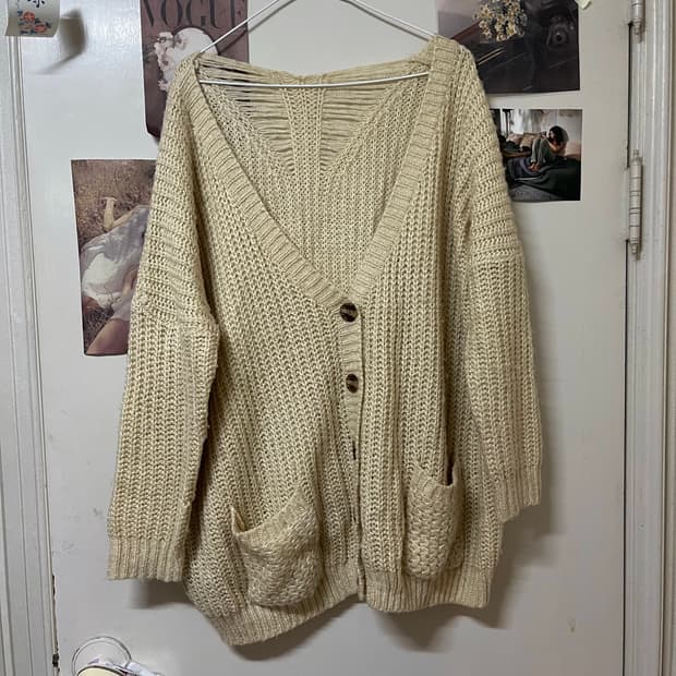 빈티지 모리걸 아방핏 가디건