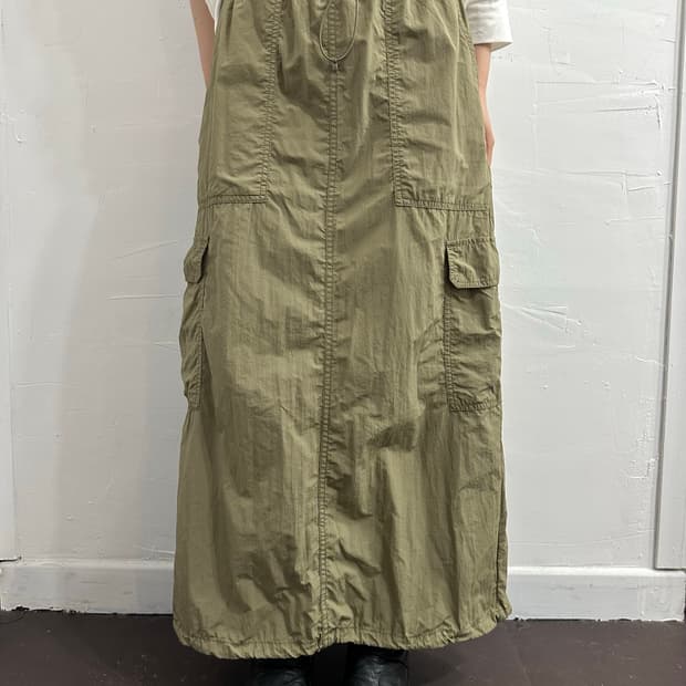 gu cargo string long skirt