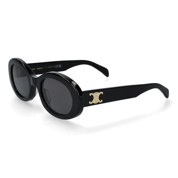 셀린느 트리오페 오벌선글라스 블랙