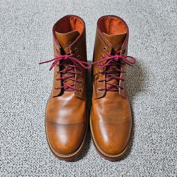 [270] 대너 Danner 6홀 플레인 부츠 D0020 브라운