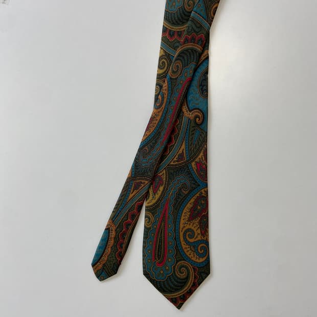 제이프레스(J.Press) 명품 정품 페이즐리 넥타이