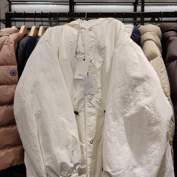 Marka 라이닝 스노우 파카 3사이즈 화이트