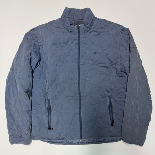 코오롱 x 시리즈 퀄팅 집업 패딩 자켓 XL