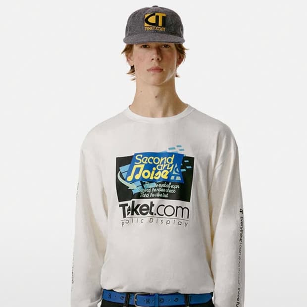Teket Secondary Noise L/S Tee White