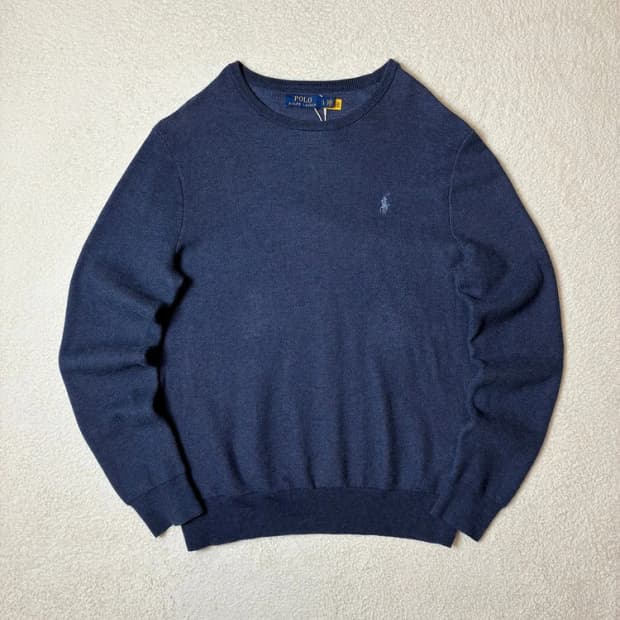 폴로 랄프로렌 큐알 신형 코튼 니트 PN6347