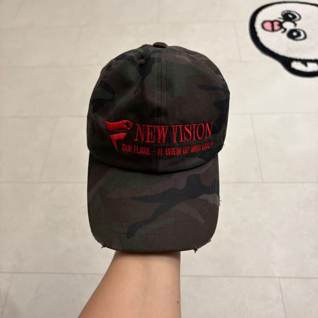 etce 이티씨이 카모 볼캡 모자 L