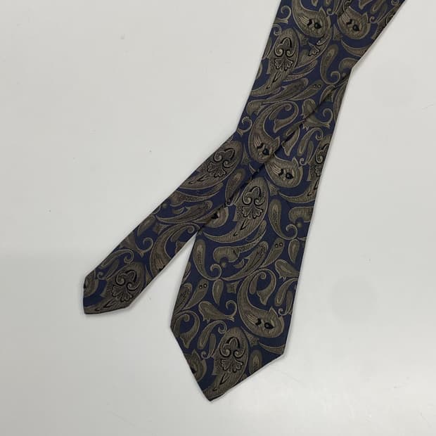 입생로랑(YSL) 페이즐리 명품 정품 넥타이 8.2cm