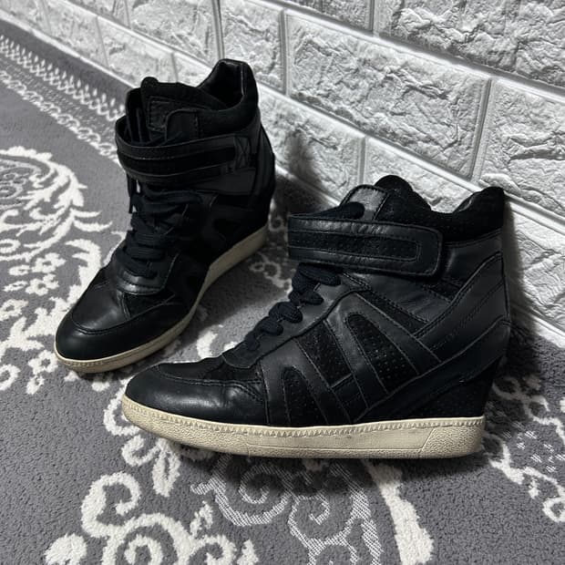 Ash 아쉬 보위 히든 웨지 스니커즈 힐 