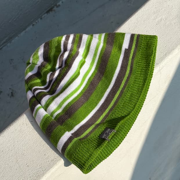 [M-L] SALOMON 살로몬 스트라이프 리버시블 비니 모자