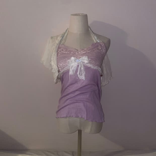 빈티지 나시 페어리 나시 달천깔 양산형 오리엔탈 나시 빈티지 볼레로