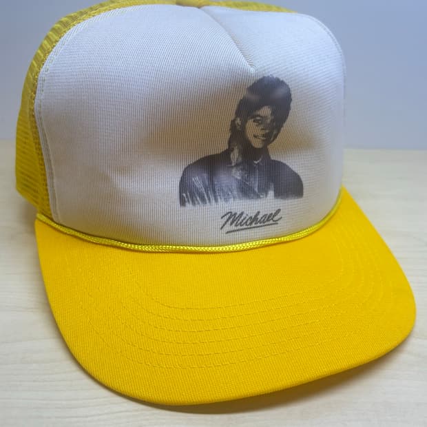 Michael jackson yellow trucker 마이클잭슨 트러커