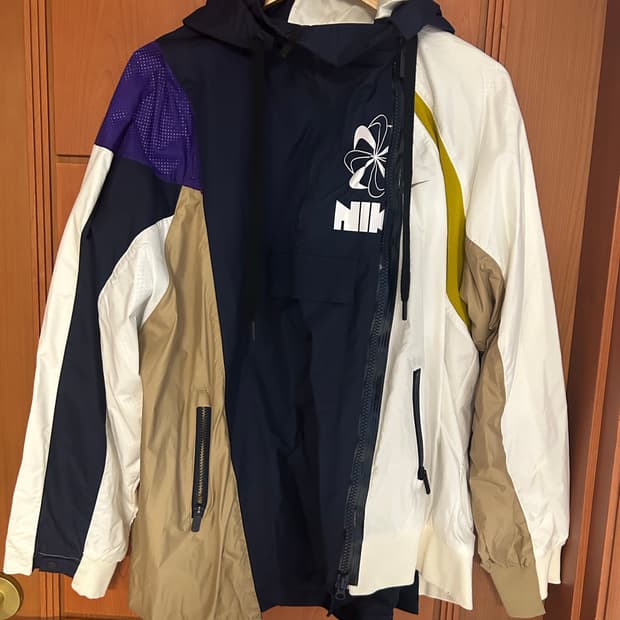 나이키 X 사카이 더블 집업 자켓