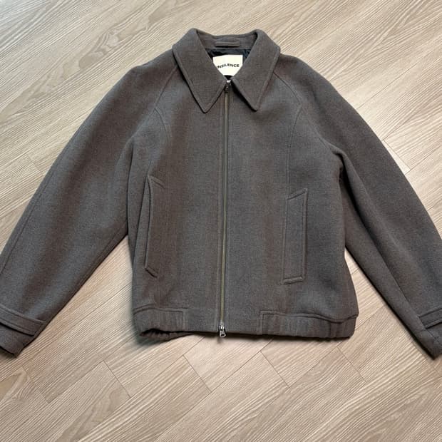 인사일런스 소프트 울 래글런 블루종 GREY BROWN