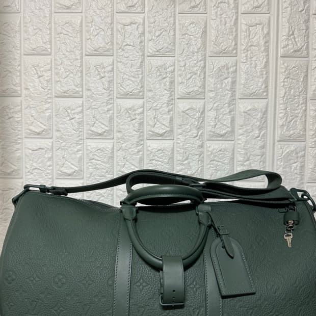 [50] 루이비통 토뤼옹 딥그린 키폴 보스턴백