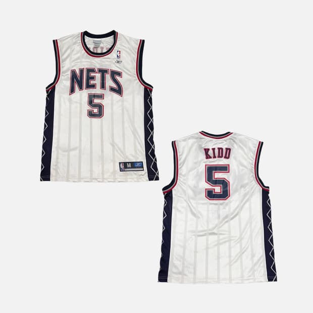 리복 NBA 뉴저지 네츠 유니폼 져지 농구 나시