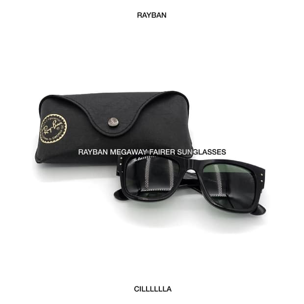 [52] RAYBAN 레이벤 메가웨이페어러 제니 선글라스