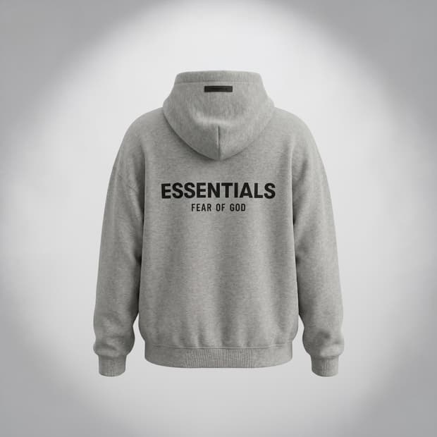 XL/ 피어오브갓 에센셜 로고 후드티