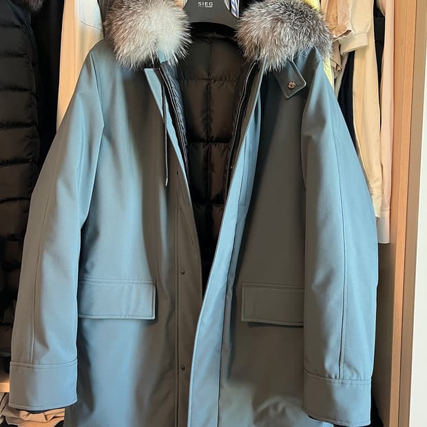 솔리드옴므 폭스퍼 구스다운 패딩 50 (105)