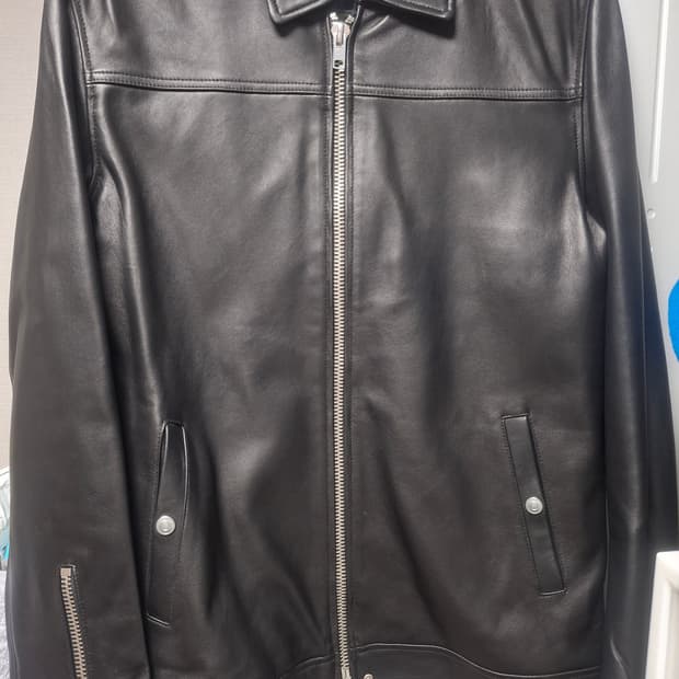 마하그리드 램스킨 레더자켓 L