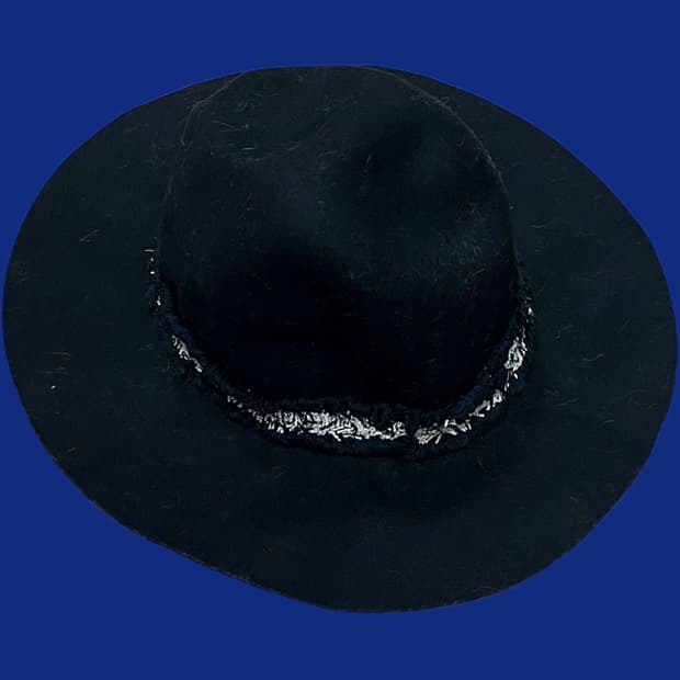 Vintage wool fedora hat 