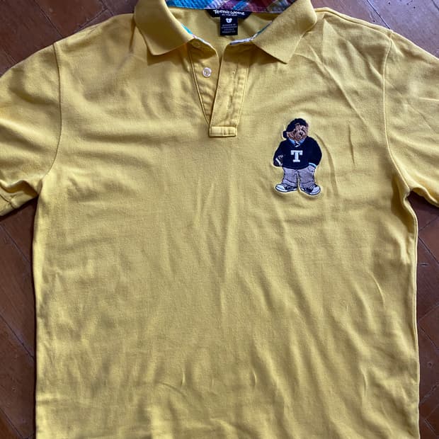 Teenie Weenie 곰돌이 반팔 폴로 셔츠 100