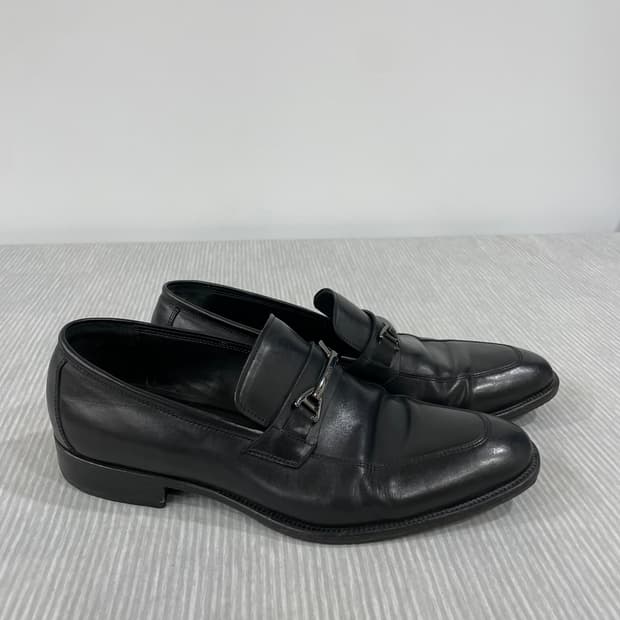 491) HugoBoss 휴고 보스 레더 홀스빗 로퍼 US10