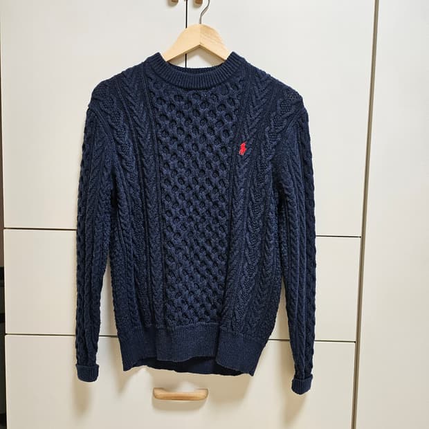 폴로랄프로렌 네이비 니트티 M사이즈