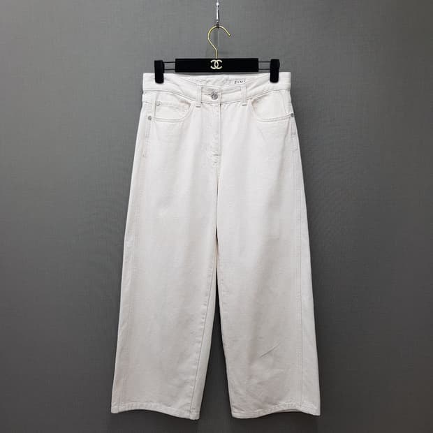 한섬 타임 2023 와이드 데님 팬츠 64-94사이즈