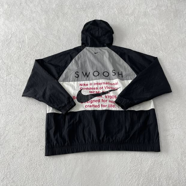 XXL 나이키 더블스우시 바람막이 자켓 110