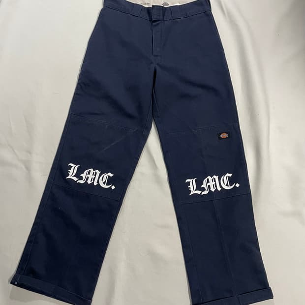 디키즈 x lmc 한정판 더블니 워크팬츠