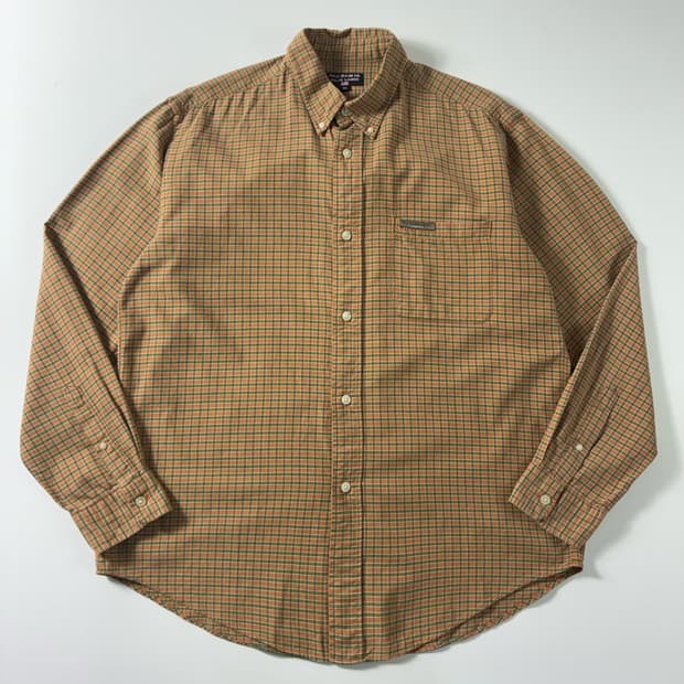 Polo  폴로진스컴퍼니 90,s 체크 포켓 셔츠 