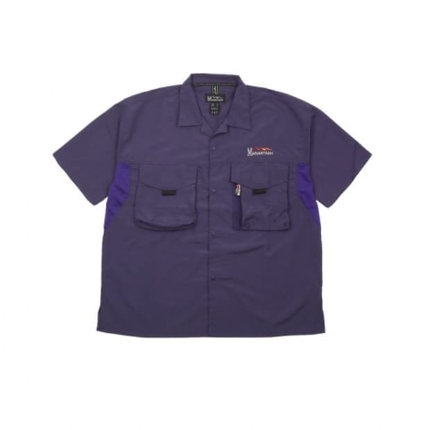 마나스타시 River shirts(Purple)/XL
