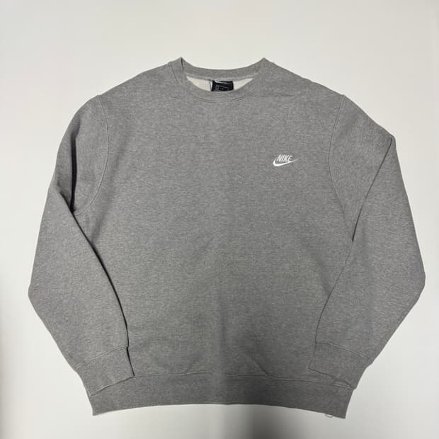 나이키 스우시 트레이닝 기모 맨투맨 L ~ XL