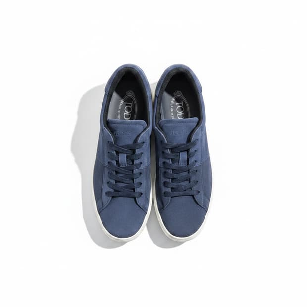 TOD'S 토즈 스웨이드 스니커즈 블루 5