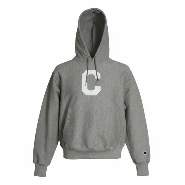 챔피온 프리미엄 리버스위브 빅로고 후드티 M