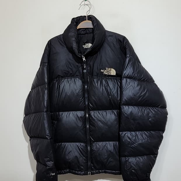 (105) 노스페이스 눕시패딩 점퍼 블랙 700 다운자켓 