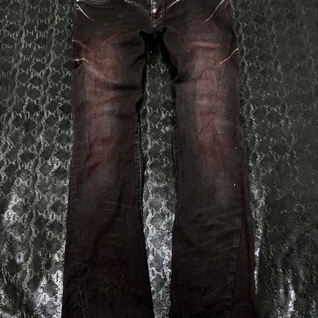 “TORNADO MART” 00’s Archive burgundy Cra
