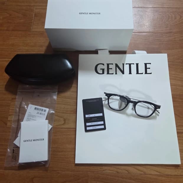 새상품 젠틀몬스터 롭01 블랙