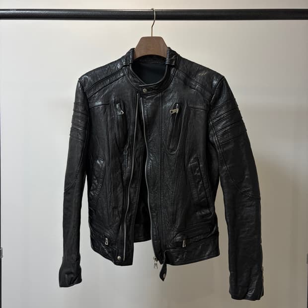 (100) 이탈리아 램스킨 락시크 양가죽 자켓