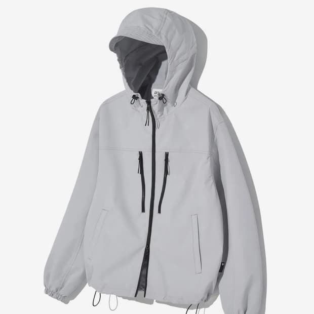 3레이어 테크 포켓 윈드 쉘 자켓