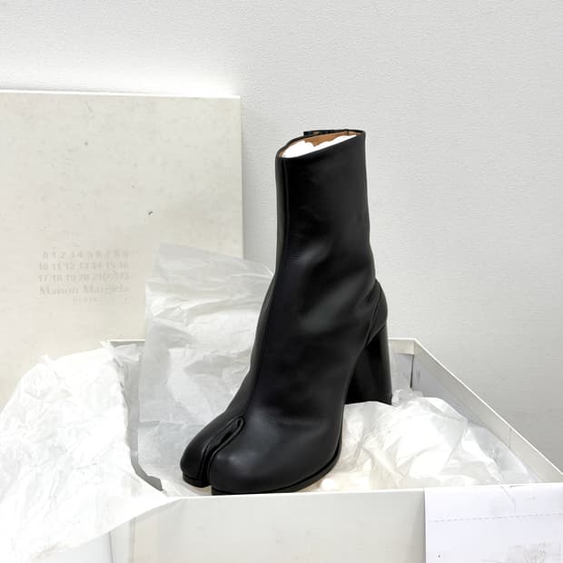 메종 마르지엘라 타비 앵클 부츠 35