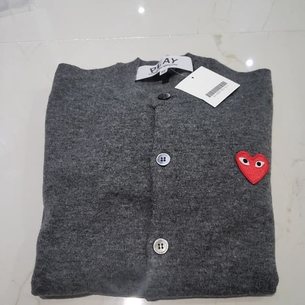 꼼데가르송 가디건 