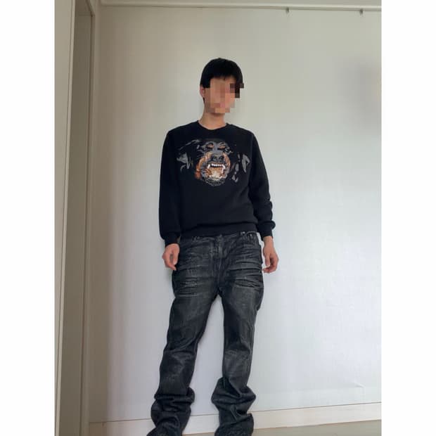지방시 FW15 리카르도티시 로트와일러 맨투맨