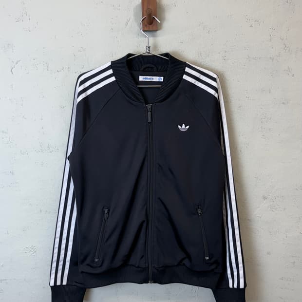 아디다스 구형 파이어버드 SST 블랙 트랙탑 져지