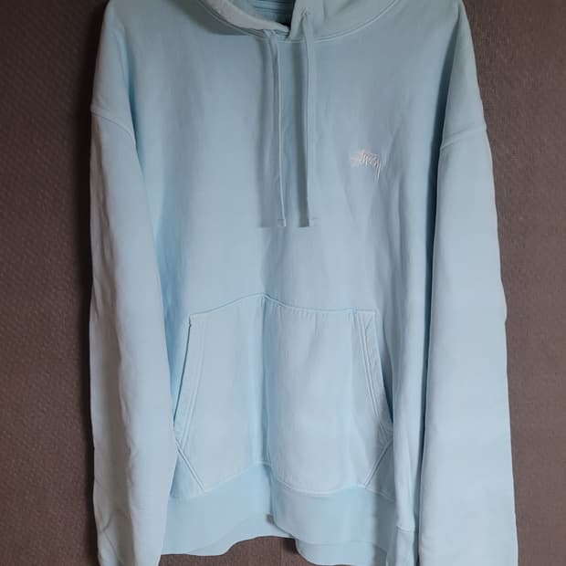 스투시 기모 후드